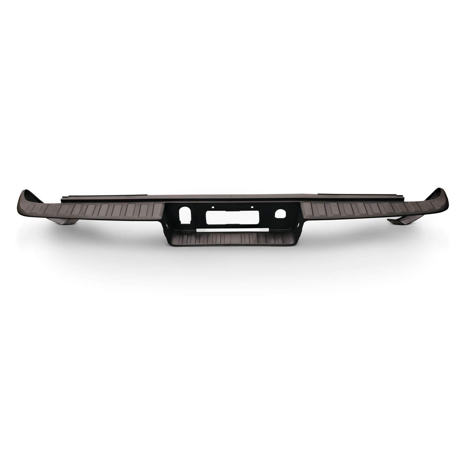 AKKON Black Plastic Rear Bumper Top Step Pad - Fits 2014-2019 Chevy Silverado & GMC Sierra 1500 (78 Inch) - Durable Truck Accessory for Off-Roading & Work Sites