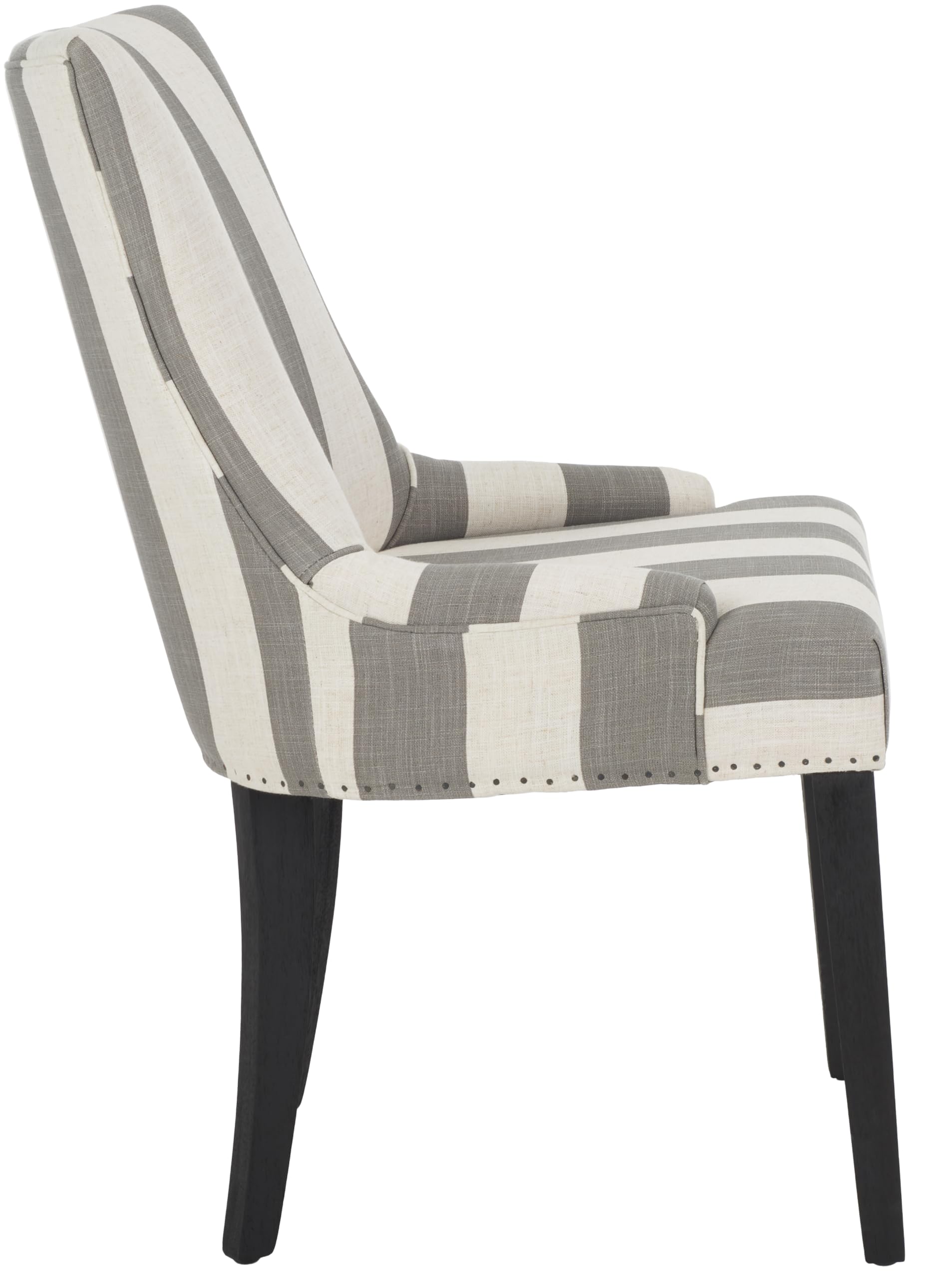 SAFAVIEH Mercer Collection Lester Dining Chairs - Modern Upholstered Side Chairs for Kitchen, Dining Room & Office - Set of 2