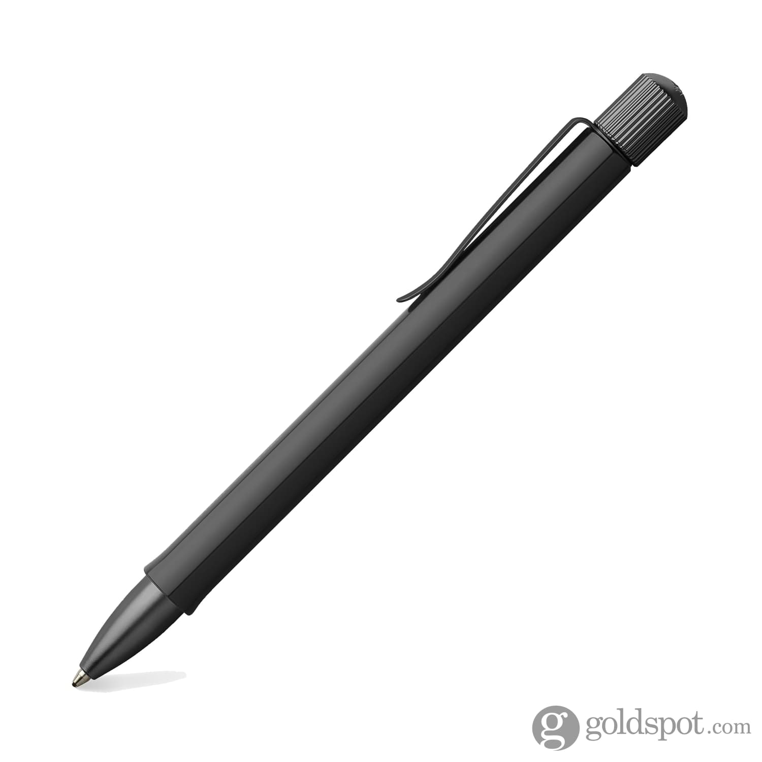 Faber-Castell Hexo Matte Black Ballpoint Pen - Premium Writing Instrument for Office, School & Everyday Use