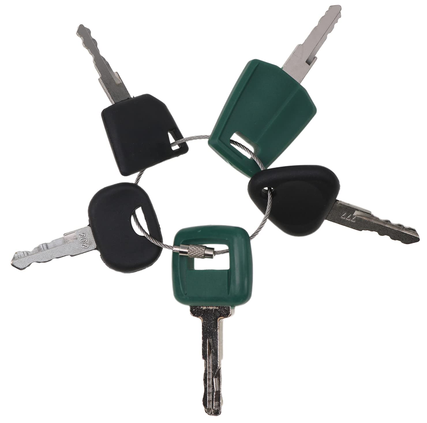 Volvo Excavator Key Set - Heavy Equipment Ignition Keys for Loaders & Trucks | Durable Laser Cut Keys