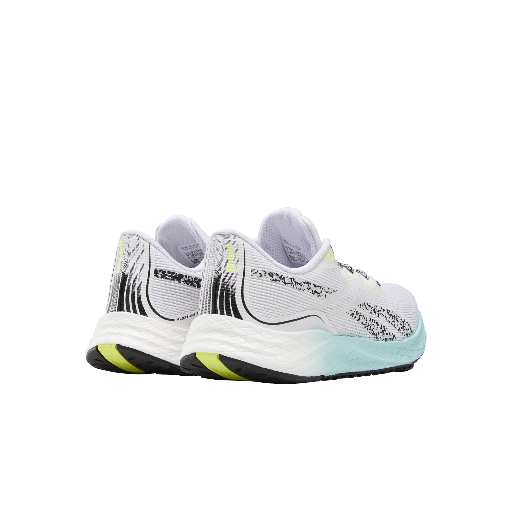 Reebok Women's FLOATRIDE Energy 3.0 Running Shoes - White/Twisted Coral/Digital Glow - Size 8.5 | Lightweight Cushioned Sneakers for Women | Perfect for Jogging, Gym Workouts & Daily Wear