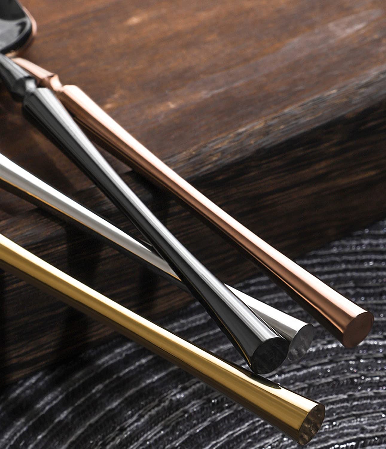 Premium 18/10 Stainless Steel Silverware Set - 30-Piece Mirror Polished Flatware Set with Knives, Spoons, Forks & Teaspoons (Service for 6) - Elegant Wedding, Hotel & Kitchen Cutlery Utensils - Perfect for Dinner Parties, Restaurants & Special Occasions