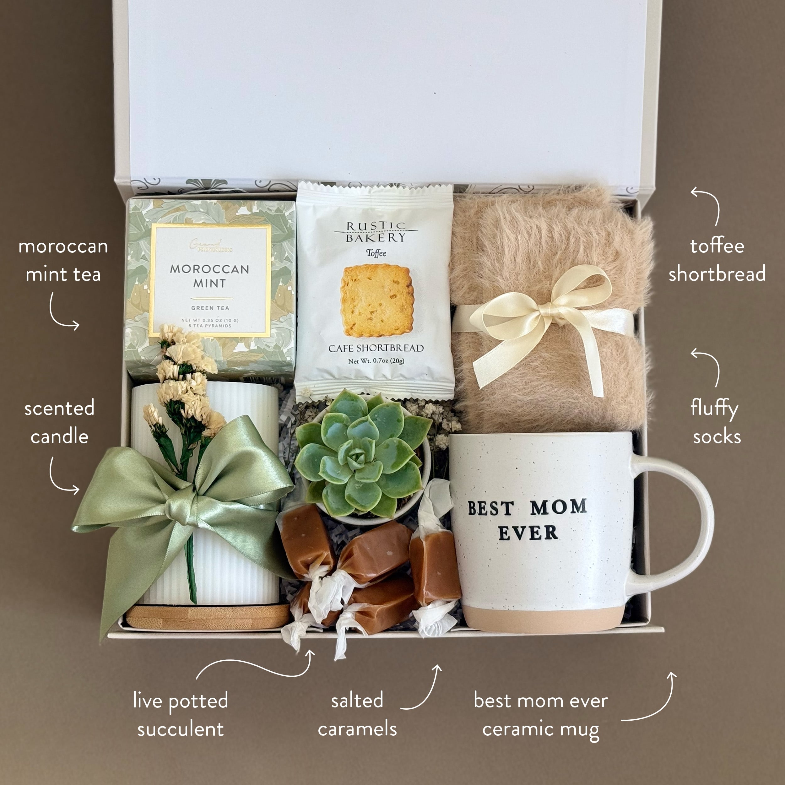 SweetHeart Comfort & Care Gift Box - Thoughtful Present for Her, Birthday, Anniversary, Valentine's Day - Perfect for Relaxation & Self-Care Moments