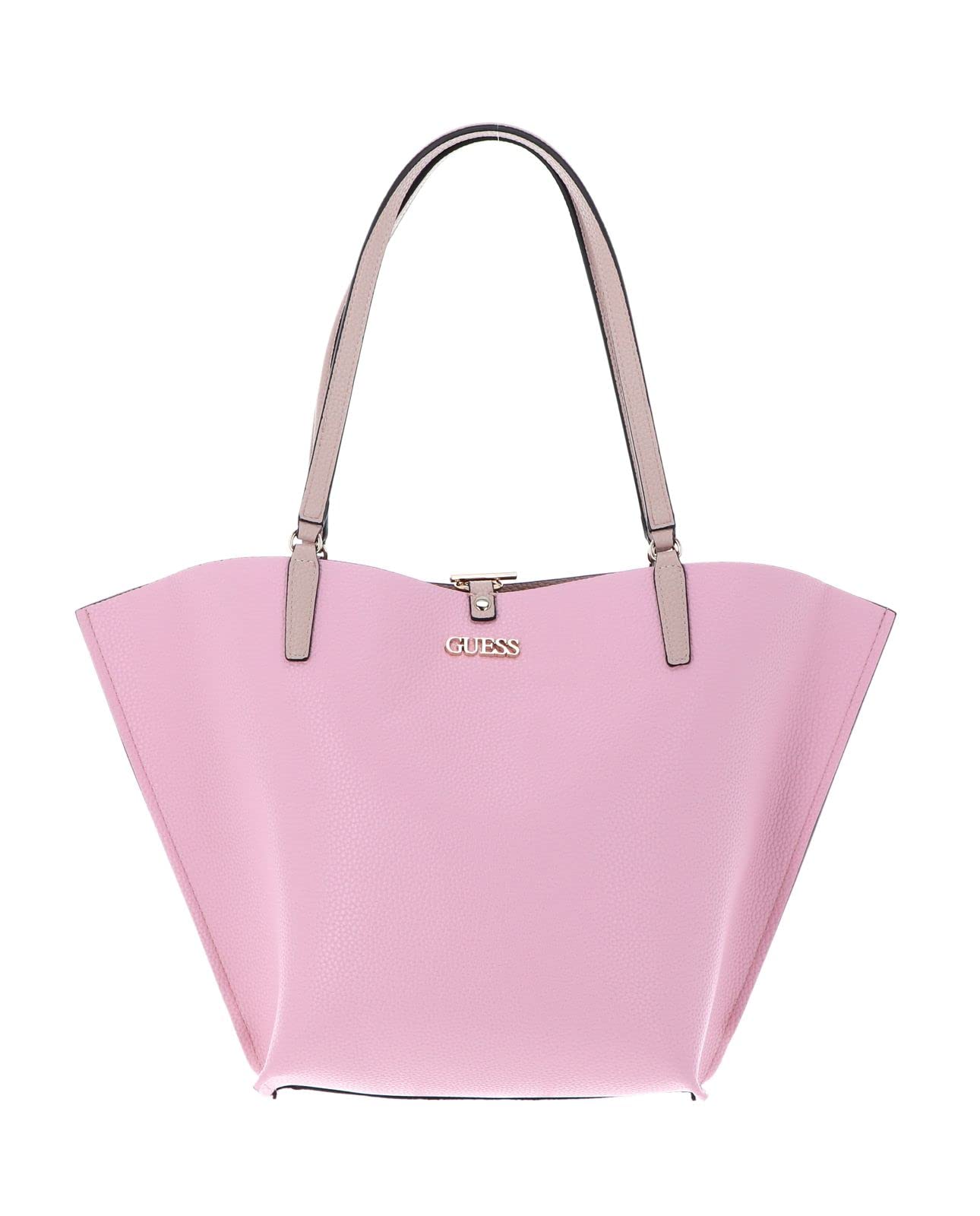 GUESS US Alby Toggle Tote Bag for Women - Stylish Leather Shoulder Handbag Purse for Work, Travel & Everyday Use