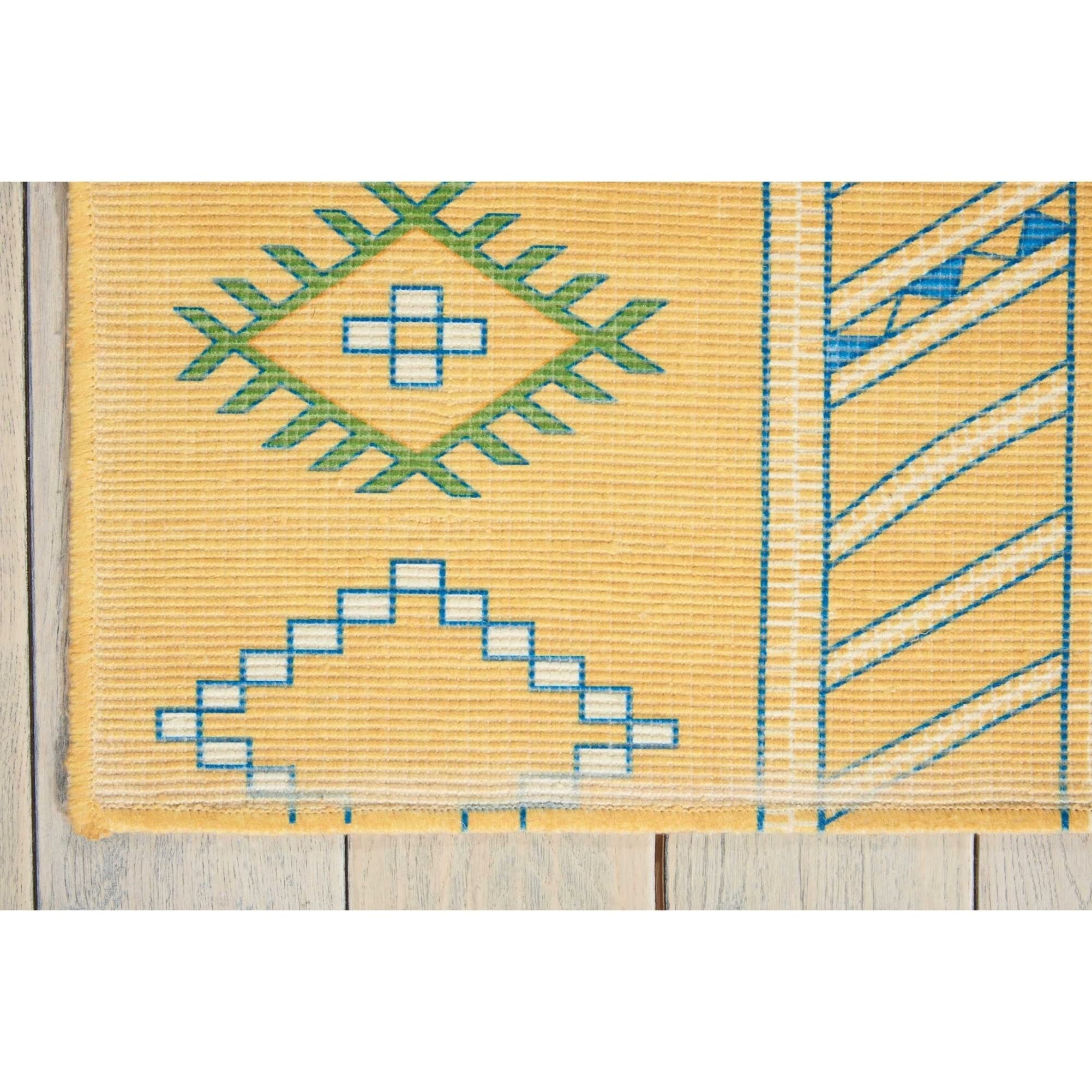 Nourison Madera Tribal Saffron 6'6