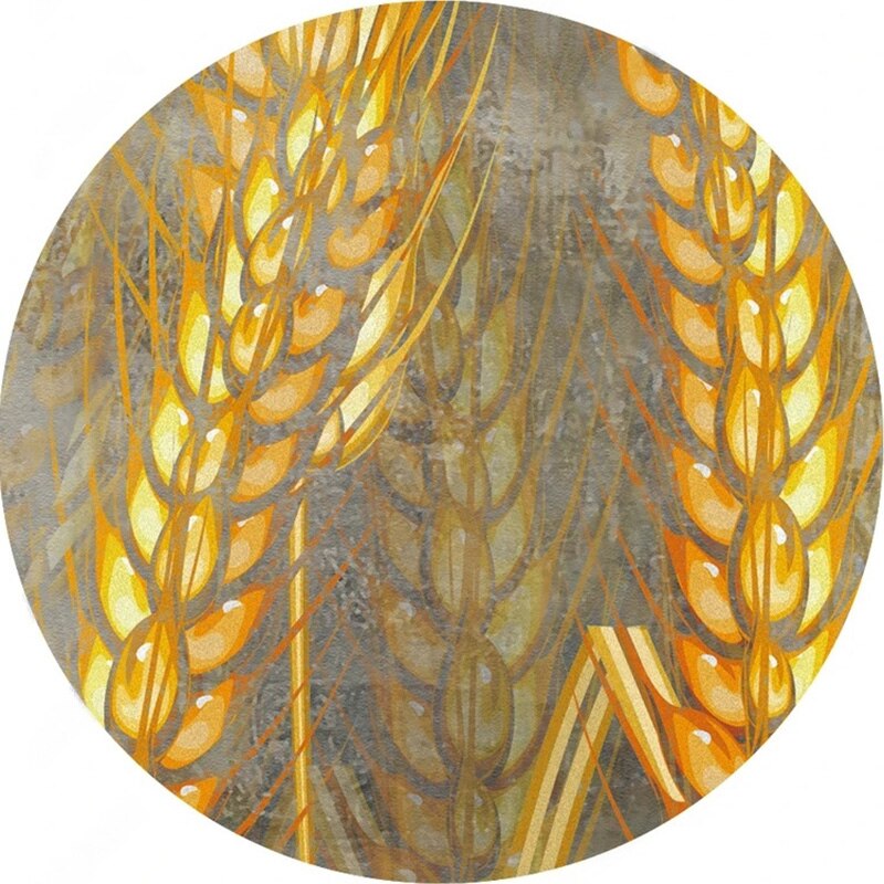 Golden Wheat Field Wallpaper - Self-Adhesive Peel & Stick Wall Mural for Living Room, Bedroom, Office Decor | Farmhouse Aesthetic, Nature Inspired Home Design