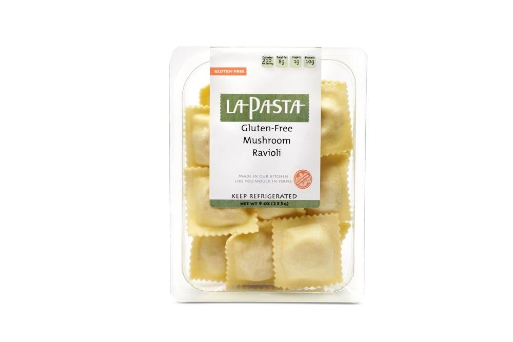 Gluten Free Mushroom Ravioli Pasta - Case of 8 Packs | Authentic Italian Taste | Perfect for Vegan, Celiac & Keto Diets | Ideal for Family Dinners & Italian-Themed Parties