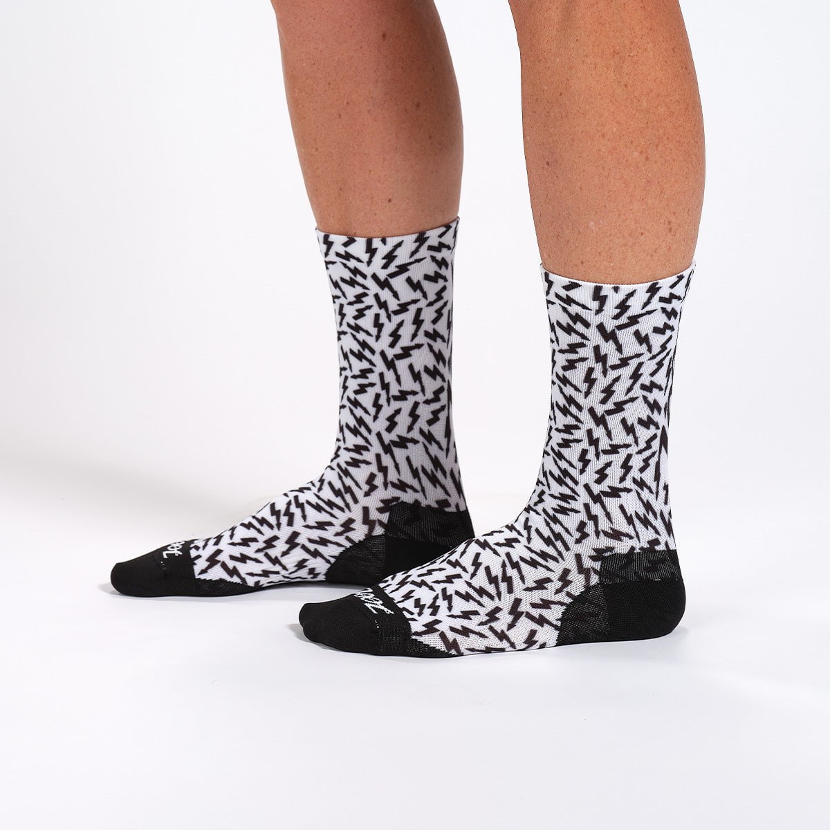 High Voltage Unisex 6-Pack Cushioned Ankle Socks - Comfortable Athletic Socks for Running, Gym & Everyday Wear