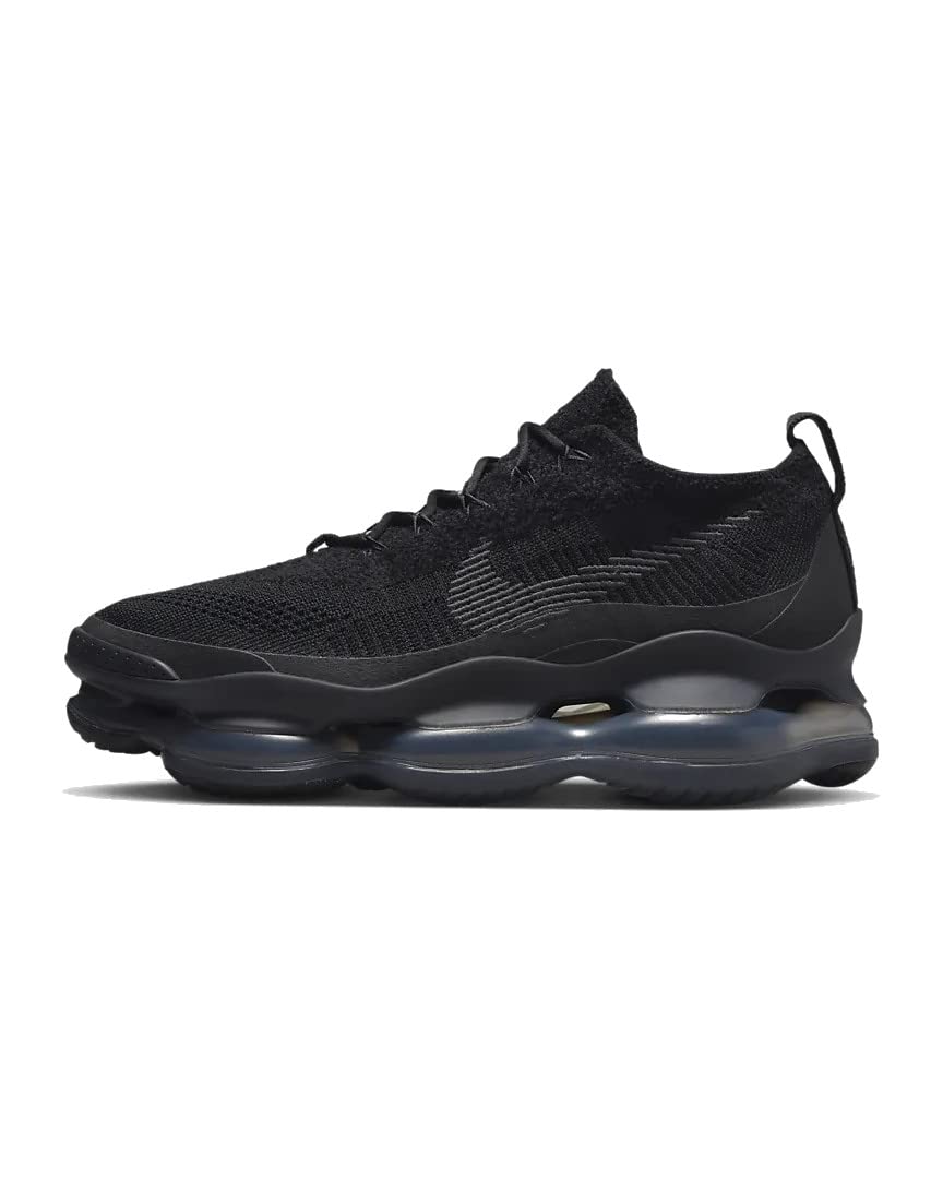 Nike Air Max Scorpion Flyknit DJ4701 003 Triple Black Men's Running Shoes Size 11 - Lightweight Cushioned Sneakers for Jogging, Gym Workouts & Casual Wear