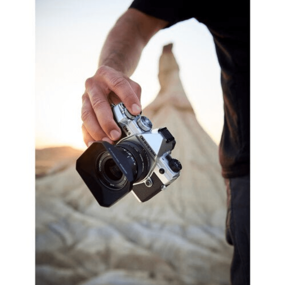 OM SYSTEM OM-5 Mirrorless Digital Camera (Silver) - Compact & Lightweight for Travel, Vlogging & Outdoor Photography