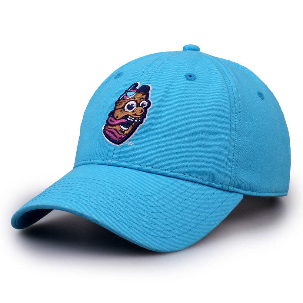 Premium Cork Dorks Teal Relaxed Garment Washed Cap - Soft Vintage Style Baseball Hat for Men & Women - Perfect for Outdoor Activities, Casual Wear & Sports Fans