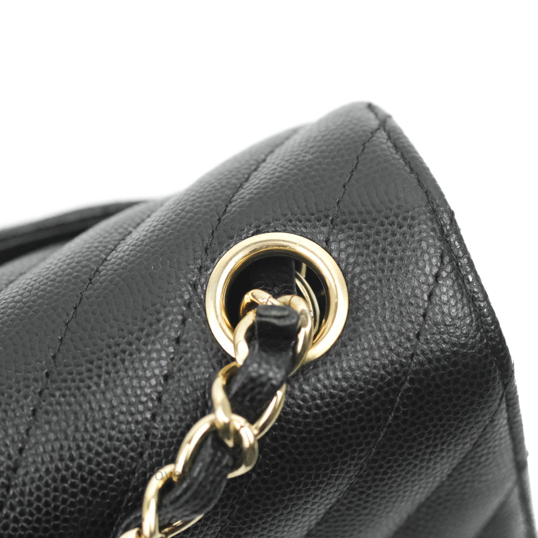 Chanel Chevron Mini Rectangular Flap Bag in Black Caviar Leather with Gold Hardware - Perfect for Evening Events & Luxury Fashion Accessories