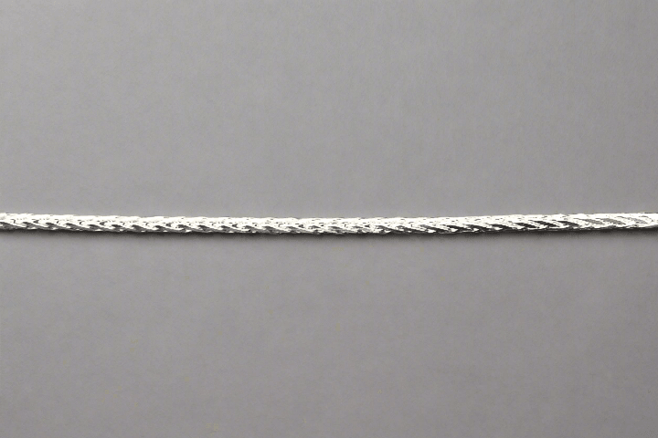 Sterling Silver Espiga Chain Necklace - Elegant Wheat Grain Design for Women, Perfect for Everyday Wear, Parties & Special Occasions