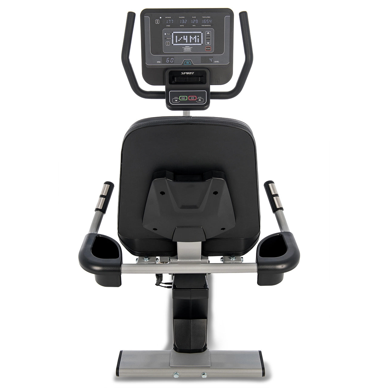 Spirit Fitness CR800 Recumbent Exercise Bike for Home Gym - Low Impact Cardio Workout for Seniors & Rehabilitation
