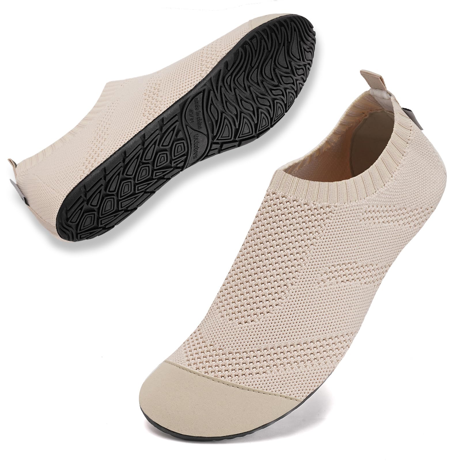 **WateLves Women's Barefoot Water Shoes - Lightweight Aqua Socks for Beach, Swim, Surf, Yoga & Camping - Quick-Dry Travel Slippers for Indoor & Outdoor Activities**    (*Use Cases: Perfect for beach walks, poolside lounging, surfing, yoga sessions, camping trips, and quick-drying indoor/outdoor comfort!*)
