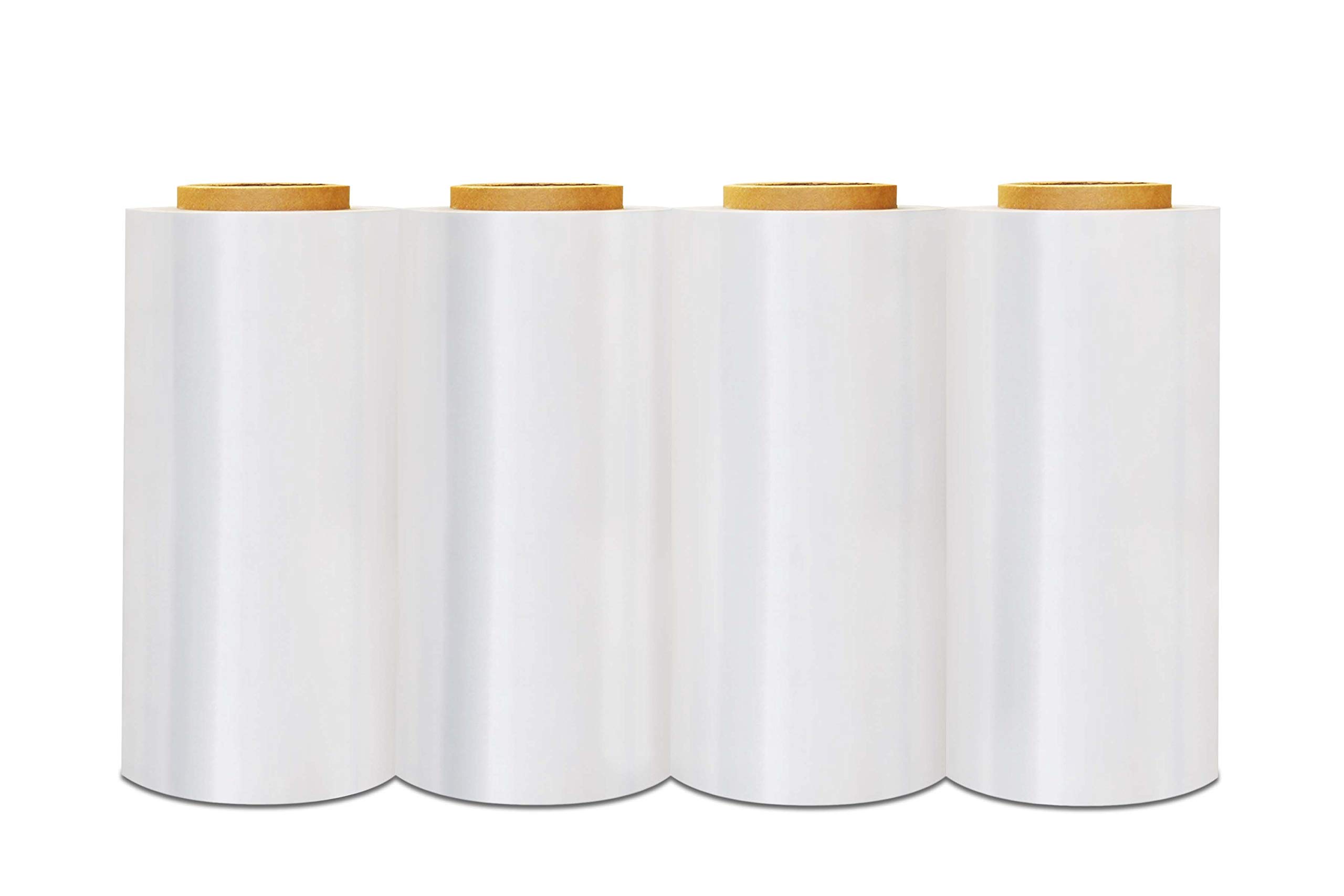 MMBM Biodegradable Stretch Wrap Film - 15 Inch x 1968 Feet, 30 Gauge, 224 Rolls, Clear Plastic Cling Wrap for Packaging, Moving & Palletizing | Eco-Friendly Hand Stretch Film for Warehouse, Shipping & Industrial Use