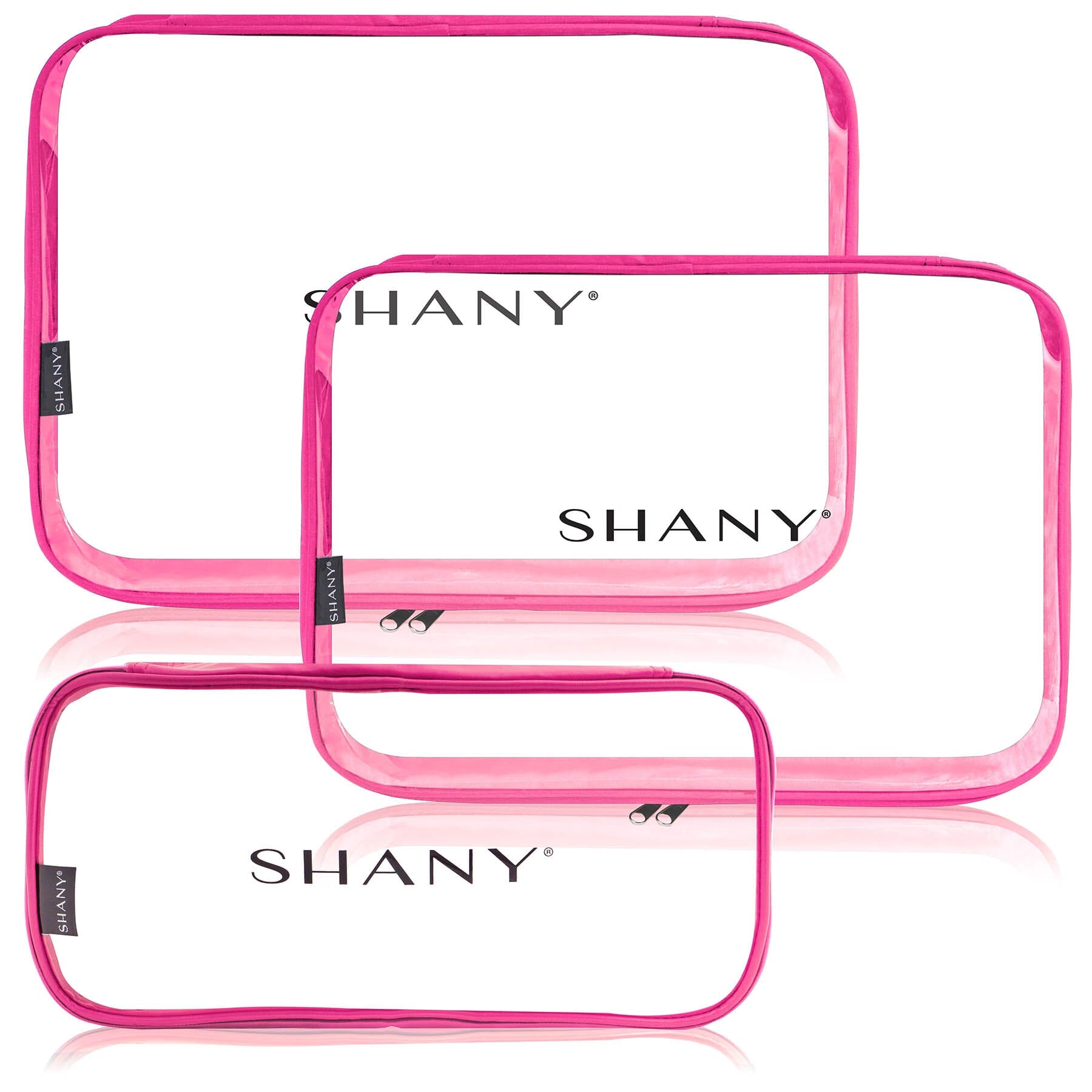 Waterproof Clear PVC Luggage Organizer Set - 3-Piece Travel Packing Cubes for Suitcases | Perfect for Airplane Carry-On, Business Trips & Vacation Packing