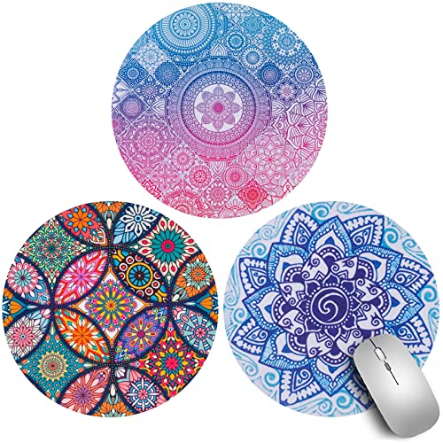 02 Mandala, Blue, Pink, Multi