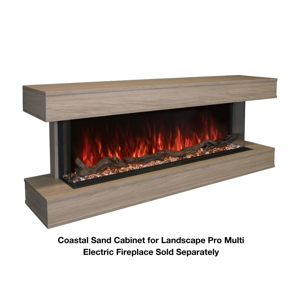 Modern Flames Landscape Pro Multi-Fireplace Cabinets - Electric Fireplace Inserts for Home & Office - Perfect for Living Rooms, Bedrooms, and Commercial Spaces