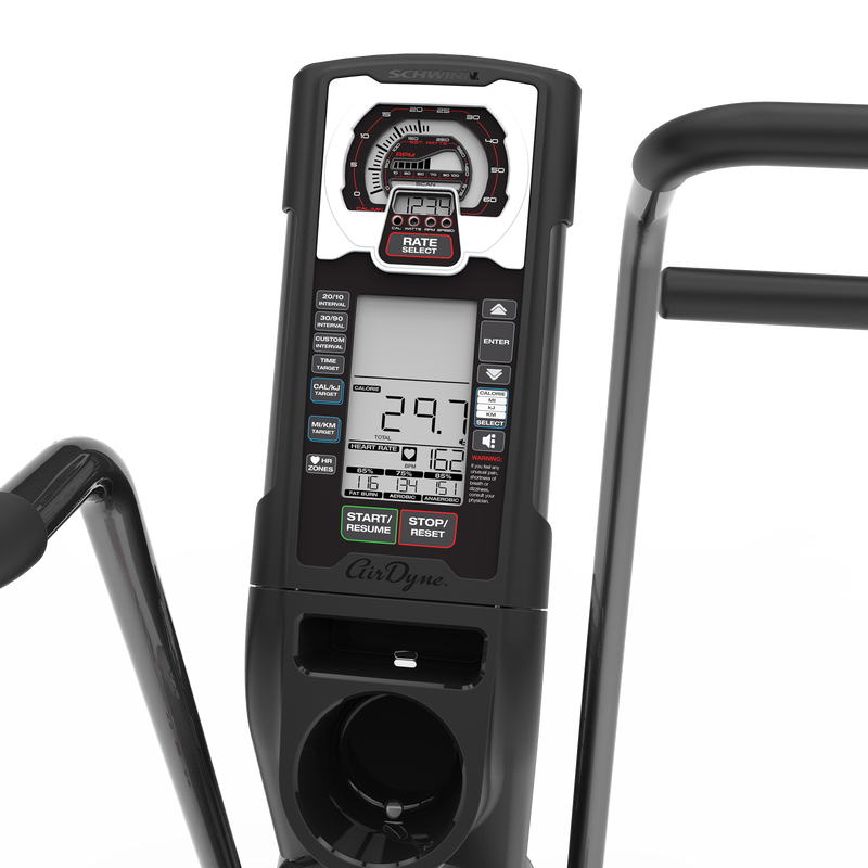 Schwinn Airdyne AD7 Air Bike - High Performance Exercise Bike for Home Gym, Cardio & Full Body Workout - Perfect for Indoor Cycling, HIIT Training & Fitness Enthusiasts