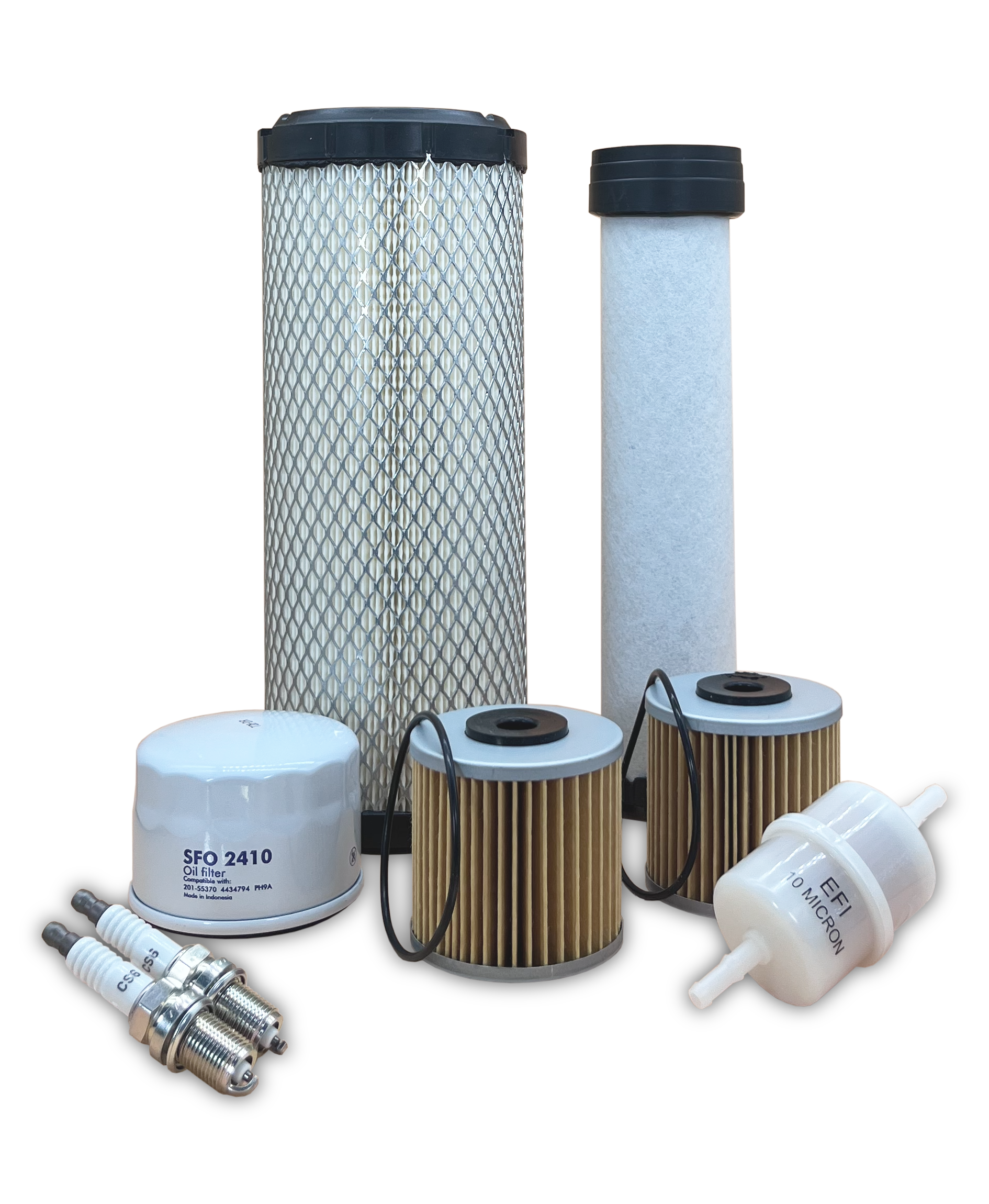 HERO® Replacement Air & Oil Filter Kit for Scag SCZII 72V 37BV EFI Cheetah II Zero Turn Mower - Compatible with Scag Commercial Mowers - Perfect for Lawn Care & Landscaping Maintenance
