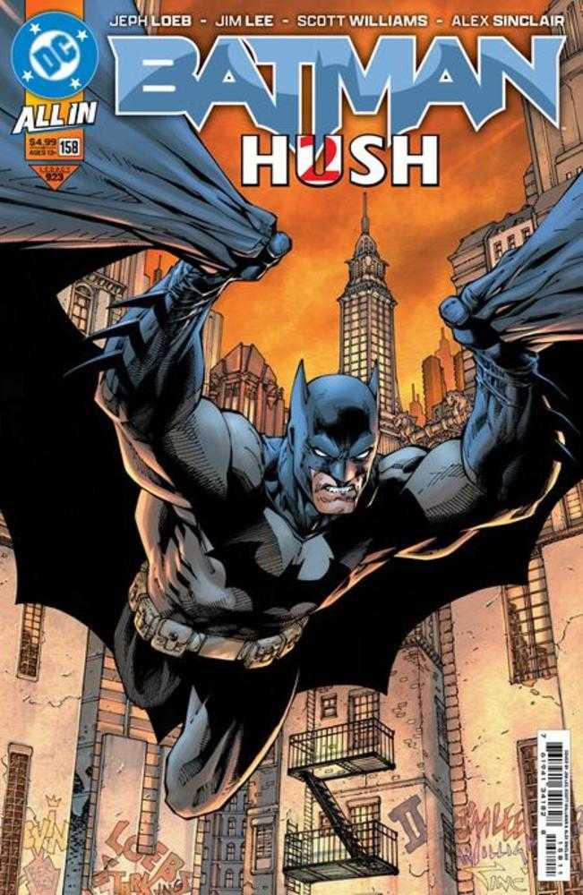 Batman #158 Comic Book - Cover A by Jim Lee & Scott Williams | DC Comics Collectible, Superhero Graphic Novel for Fans & Collectors | Perfect for Gifts, Displays & Comic Book Collections