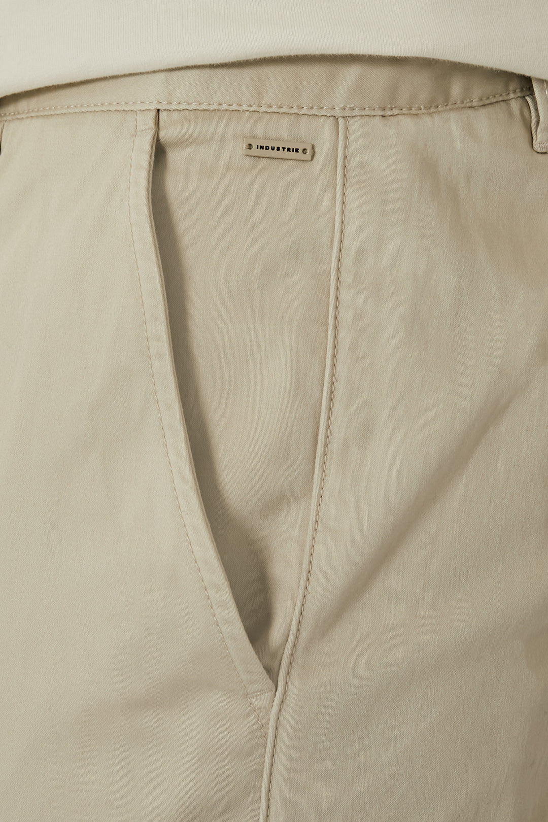 Men's Classic Cuban Chino Pants in Parchment - Slim Fit Casual Trousers for Work, Travel & Everyday Wear