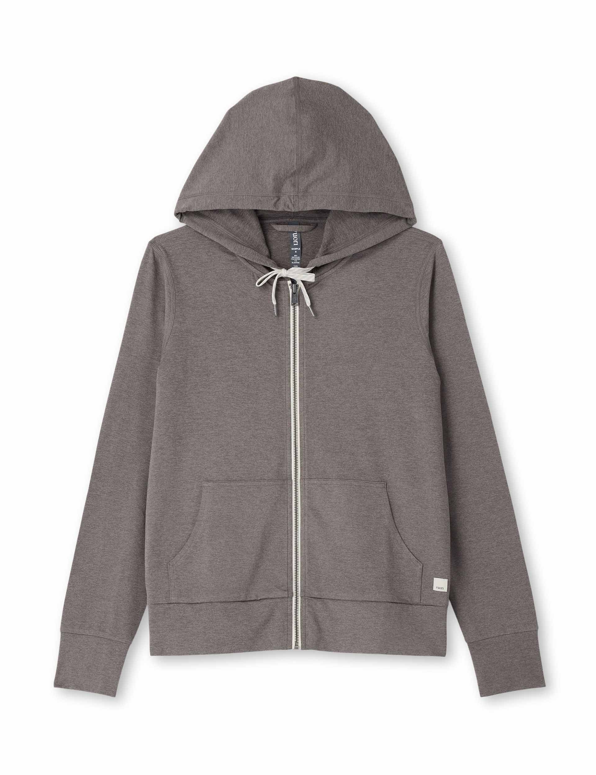 Halo Performance Hoodie 2.0 - Lightweight Athletic Pullover for Men & Women - Moisture Wicking Workout Hoodie in Chia Heather - Perfect for Gym, Running & Outdoor Activities