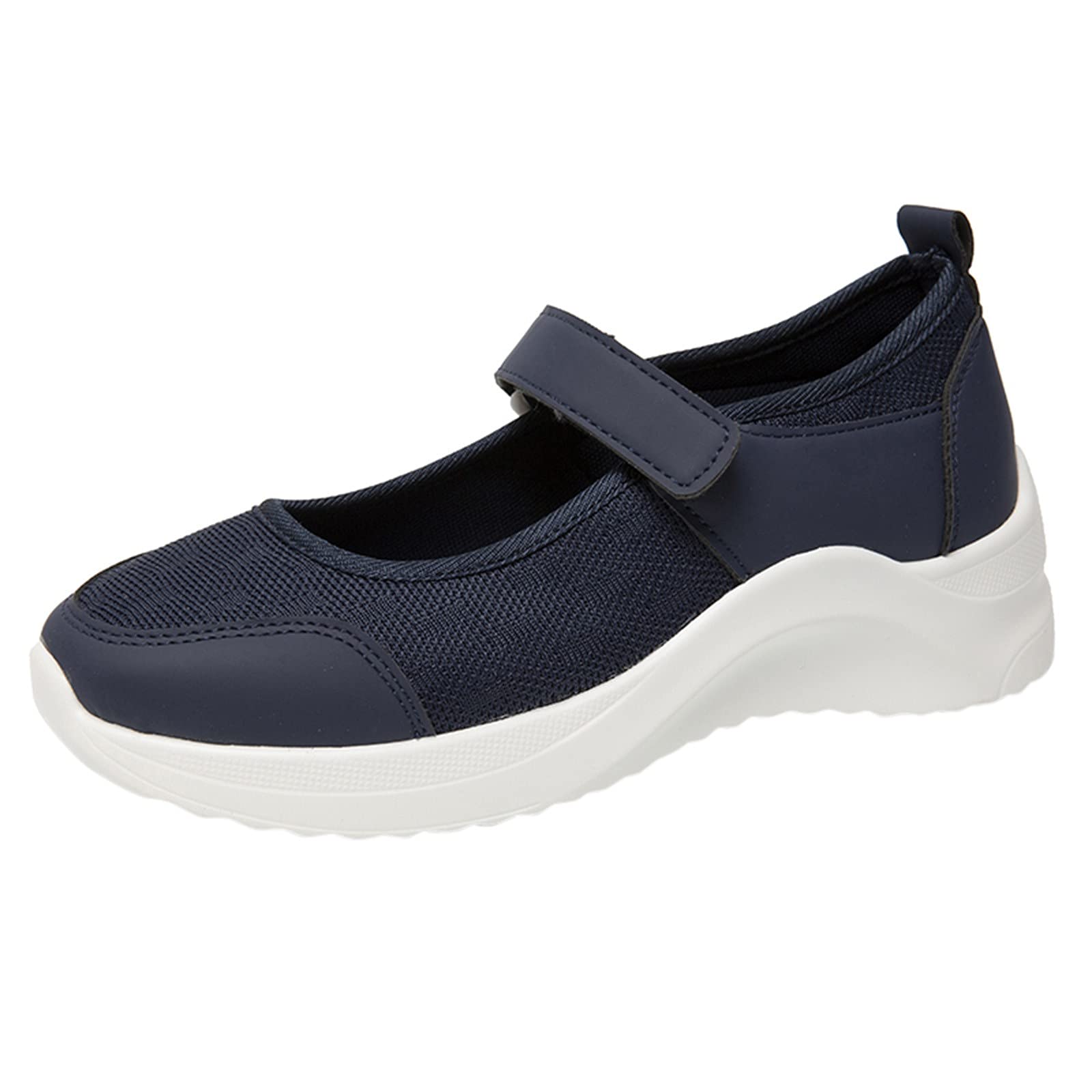 **Women's White Breathable Lightweight Running Shoes - Air Cushion Walking, Hiking, Tennis & Fitness Shoes for Women - Perfect for Outdoor, Gym & Daily Wear**