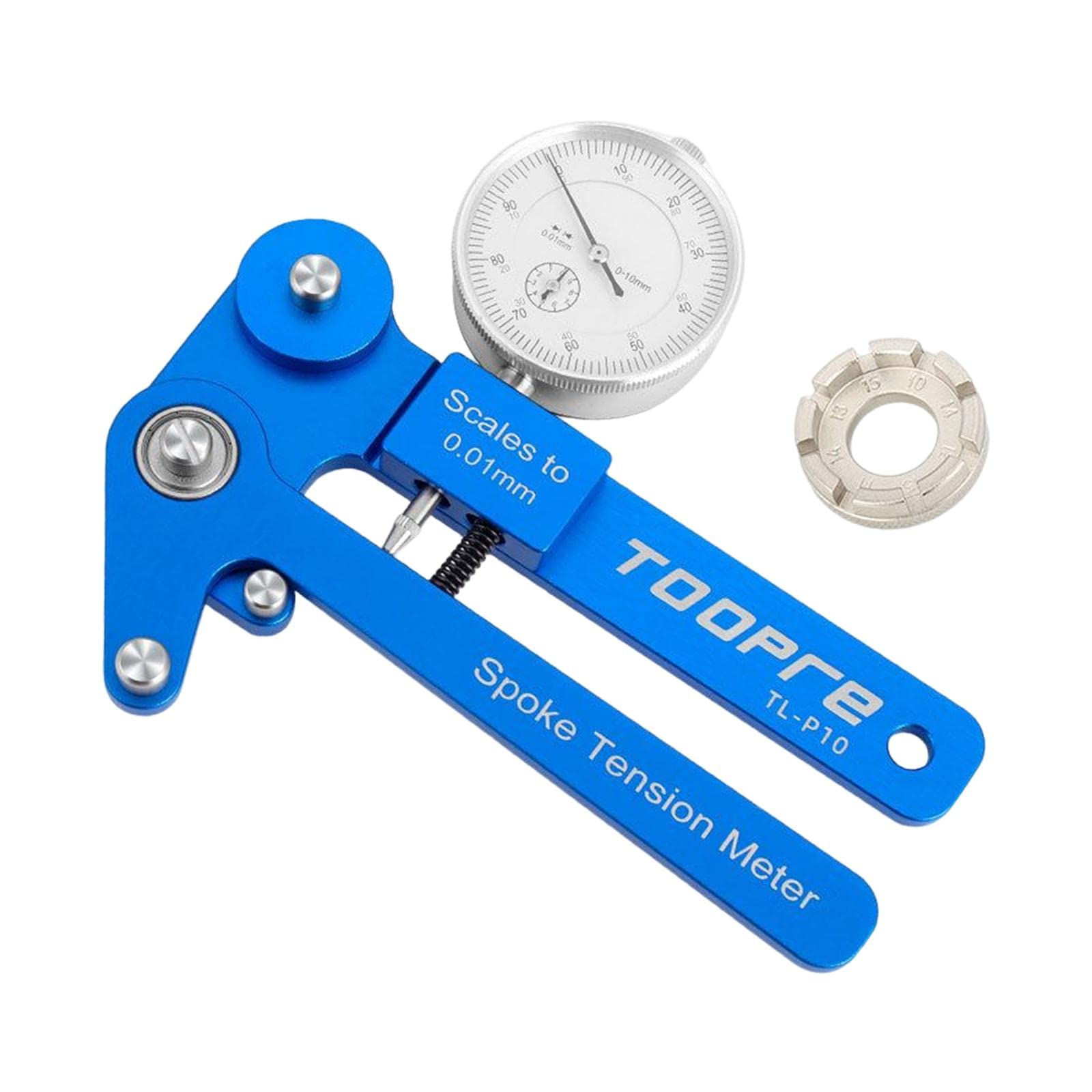 Professional Bike Spoke Tension Meter - Precision Wheel Rim Adjustment Tool for Mountain & Road Bikes - Portable Tensiometer for Bicycle Maintenance & Repair - Perfect for Cyclists, Mechanics & DIY Enthusiasts