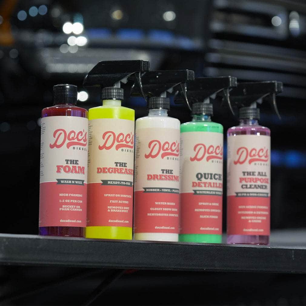 Doc's Diesel The Diesel Detail Kit - Premium Truck & SUV Cleaning Supplies for Deep Cleaning & Detailing | Perfect for Off-Road Vehicles, Work Trucks & Heavy-Duty Maintenance