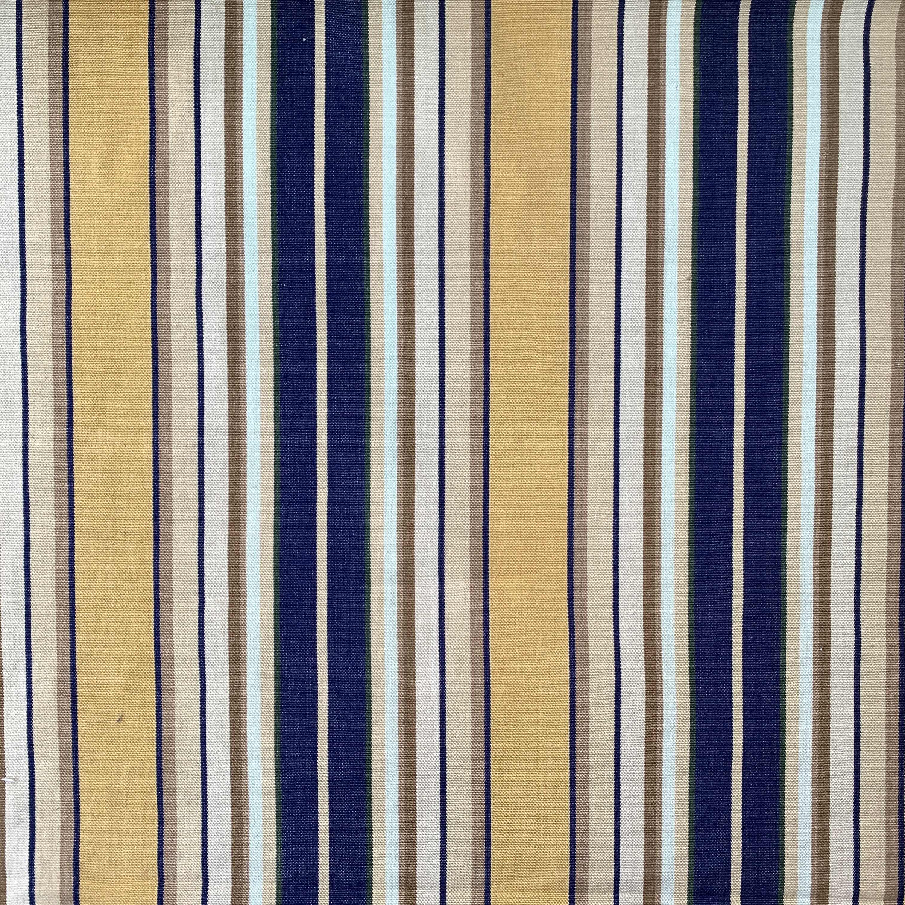 Harvard Stripe Fabric - Premium Cotton Blend for Upholstery, Drapes & Home Decor | Classic Striped Design for Sofas, Curtains & DIY Projects