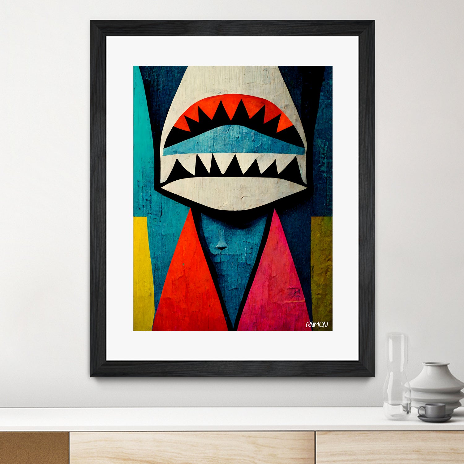 Caution Shark - High-Quality Shark-Themed Warning Sign for Pool & Beach Safety | Perfect for Home, School, and Public Areas
