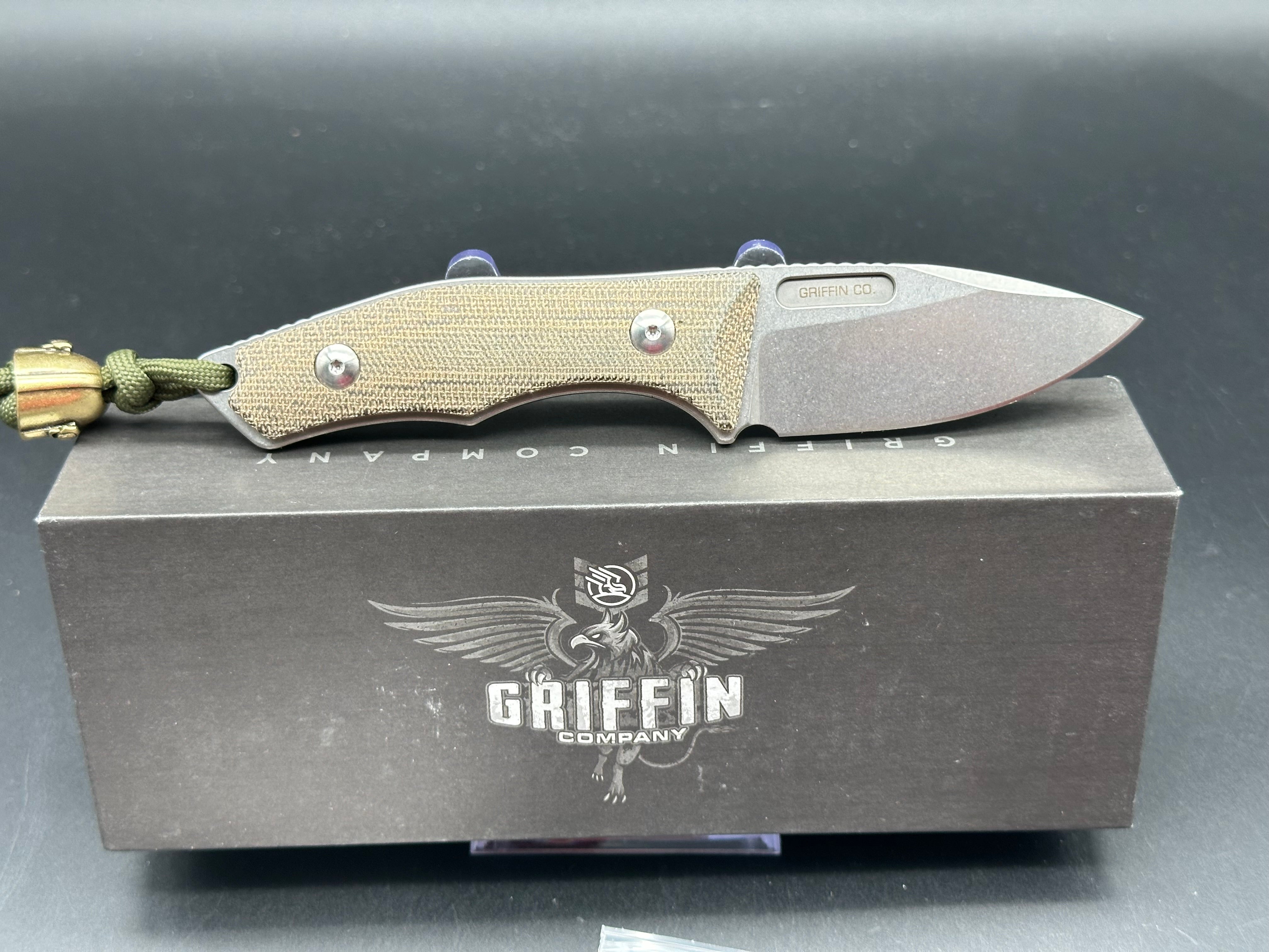 Griffin Scout Fixed Blade Knife - High-Quality Outdoor Survival Knife for Hunting, Camping & Bushcraft | Perfect for Hiking, Fishing & Survival Gear
