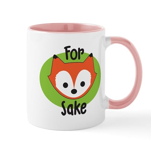 White/Pink Inside - For Fox Sake Mug