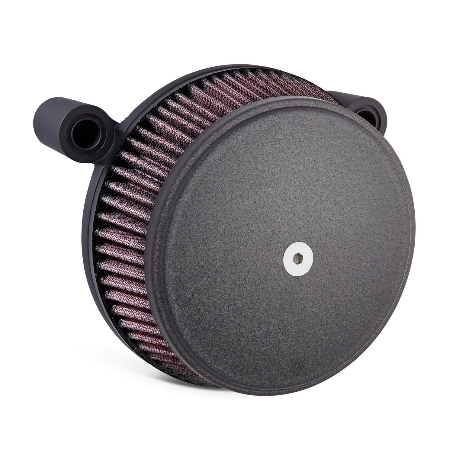 Arlen Ness 50-335 Black Big Sucker Stage I Air Filter Kit with Cover - High Performance Motorcycle Air Intake System for Harley Davidson - Perfect for Street Riding & Custom Bike Upgrades