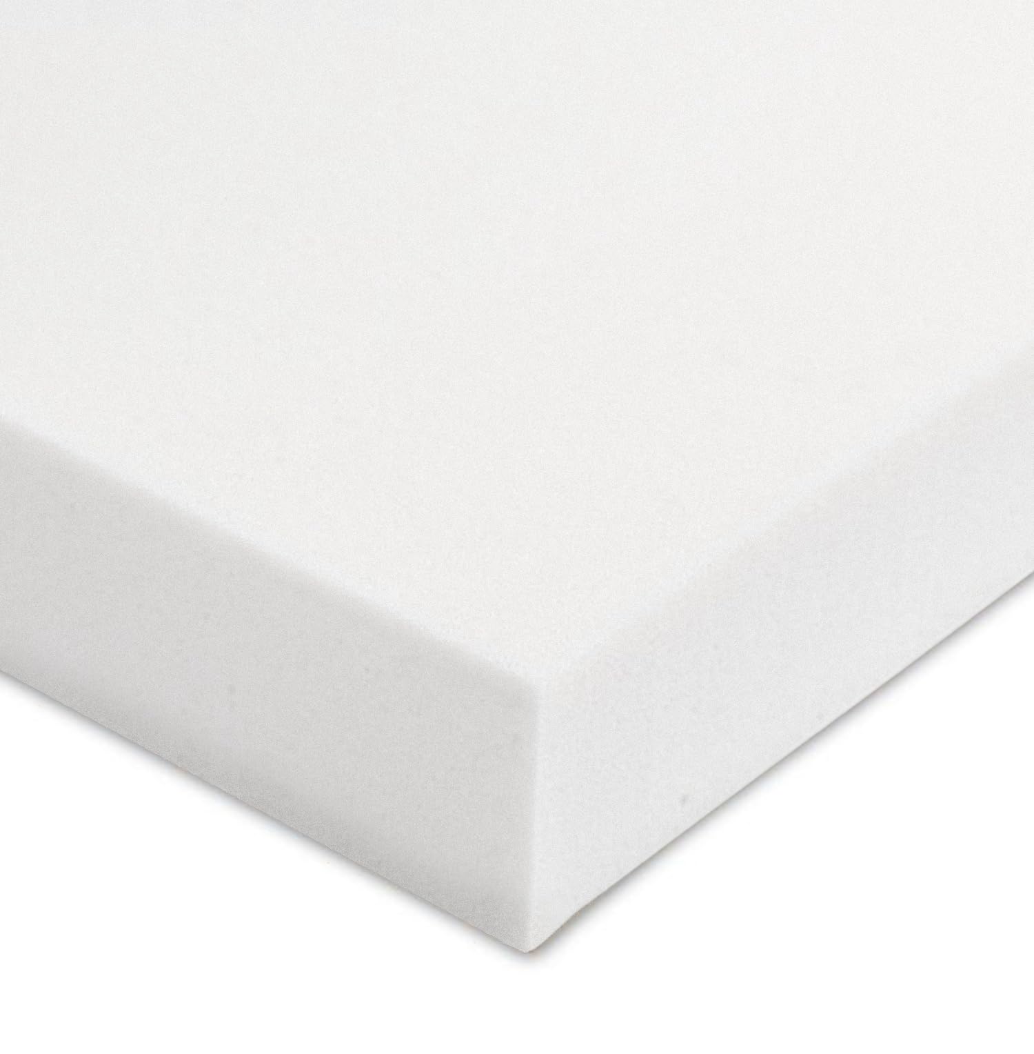King Size 3 Inch Thick 3 Pound Density Visco Elastic Memory Foam Mattress Topper with Pillow Set - Made in USA - Cooling Comfort for Back Pain Relief & Pressure Relief - Perfect for Bedroom, Guest Room & Dorm Use