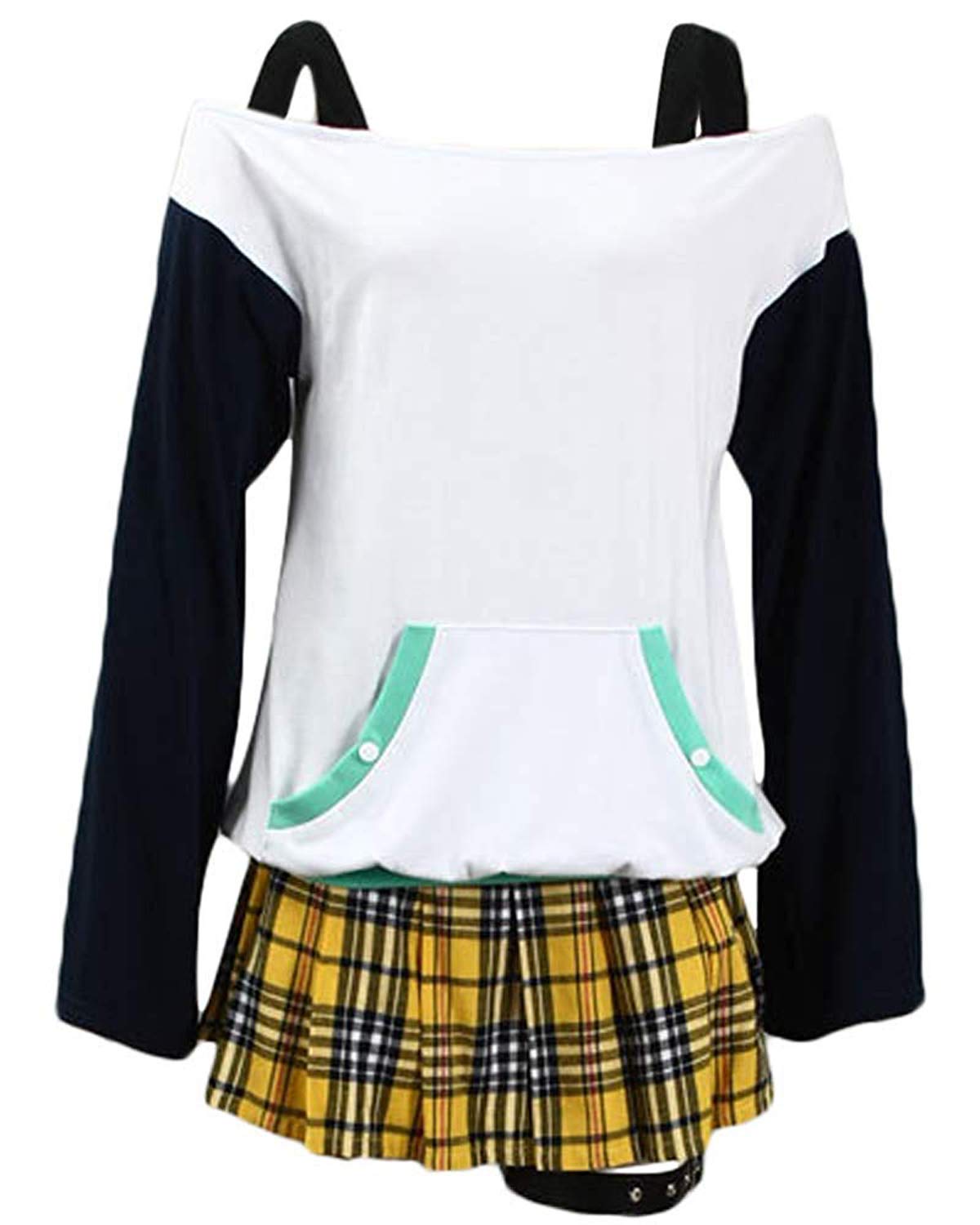 Mizore Yuki-Onna Yokai Gakuen School Uniform Dress - Anime Cosplay Costume for Halloween, Conventions & Themed Parties