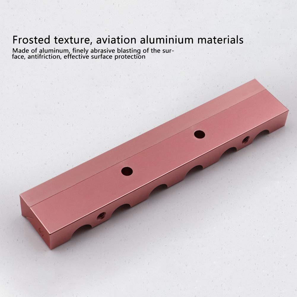 Ymiko 12.1 Dual Use Lipstick Maker & Lip Balm Making Kit - 6 Cavity DIY Lipstick Mold for Single Color & Two-Tone Lipsticks - Rose Gold Aluminum Alloy (Perfect for Home Beauty Businesses & DIY Cosmetic Gifts)