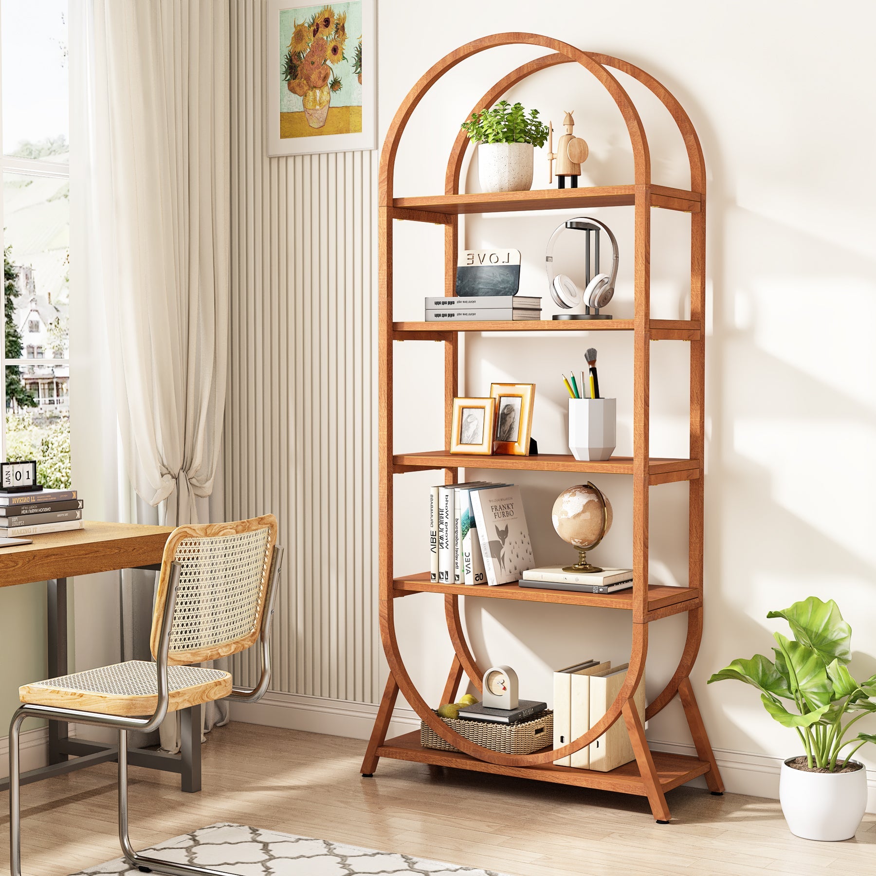 5 Tier Bookshelf - 70.8