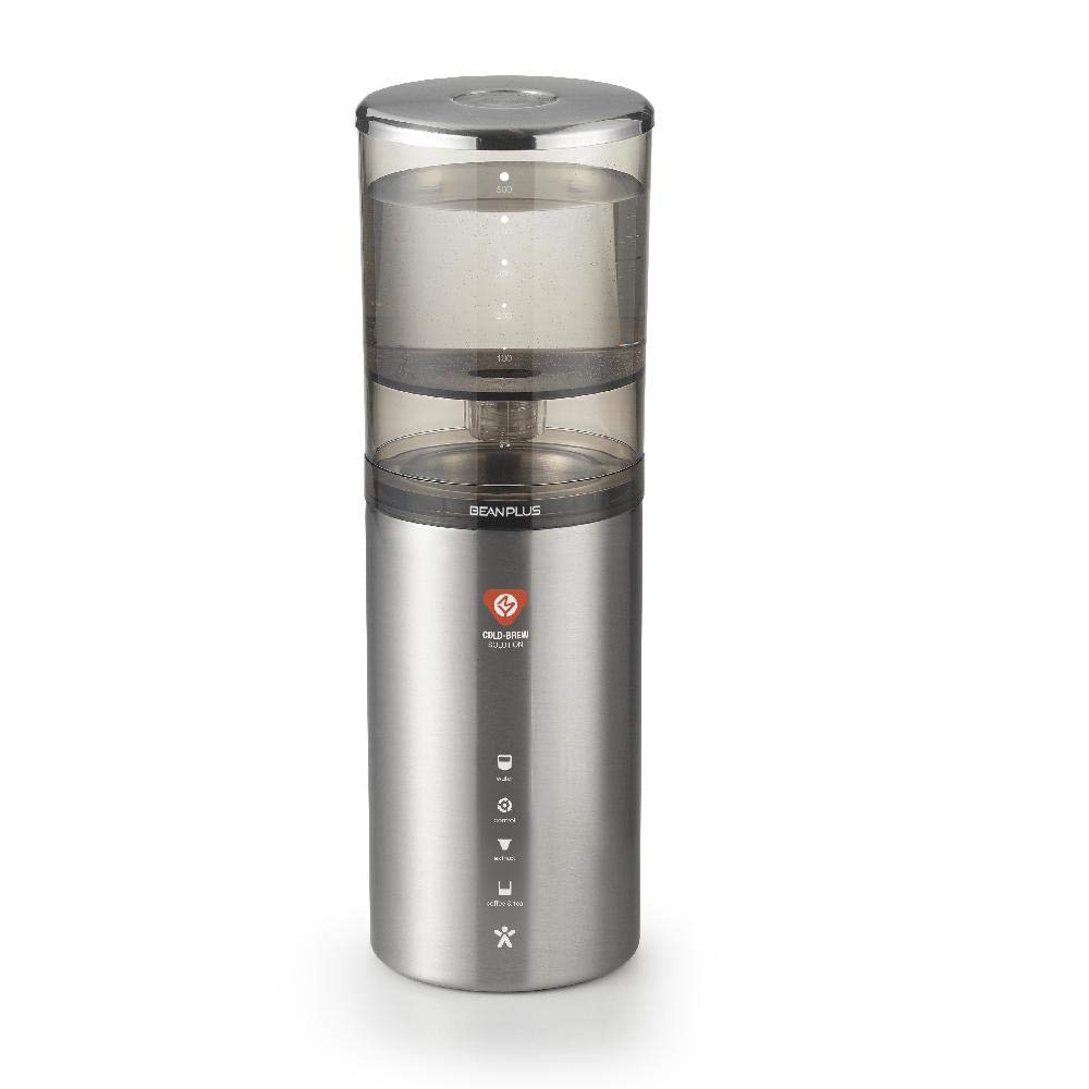 BEANPLUS Dutch Coffee Maker 550ml (10 Cups) - Premium Cold Brew Solution for Iced Coffee & Cold Brew Tea | Perfect for Home, Office & Outdoor Use