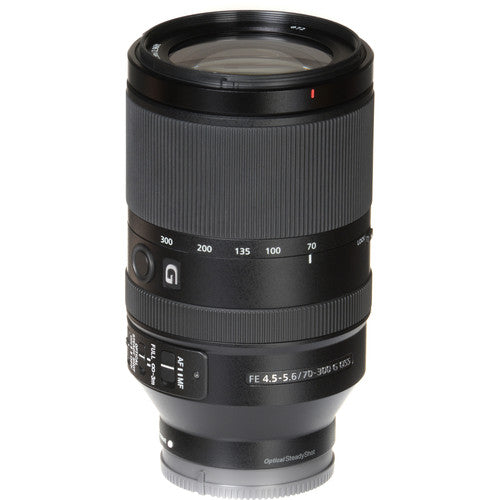 Sony FE 70-300mm f/4.5-5.6 G OSS Full Frame Telephoto Zoom Lens for Portrait, Wildlife & Sports Photography - Compatible with Sony E-Mount Cameras