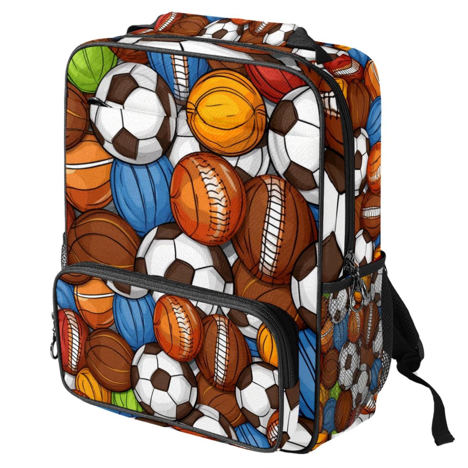 Best Travel & Work Backpack for Men & Women - Durable Sports Backpack for Basketball, Football, Volleyball - Perfect for Gym, School, Office & Outdoor Adventures