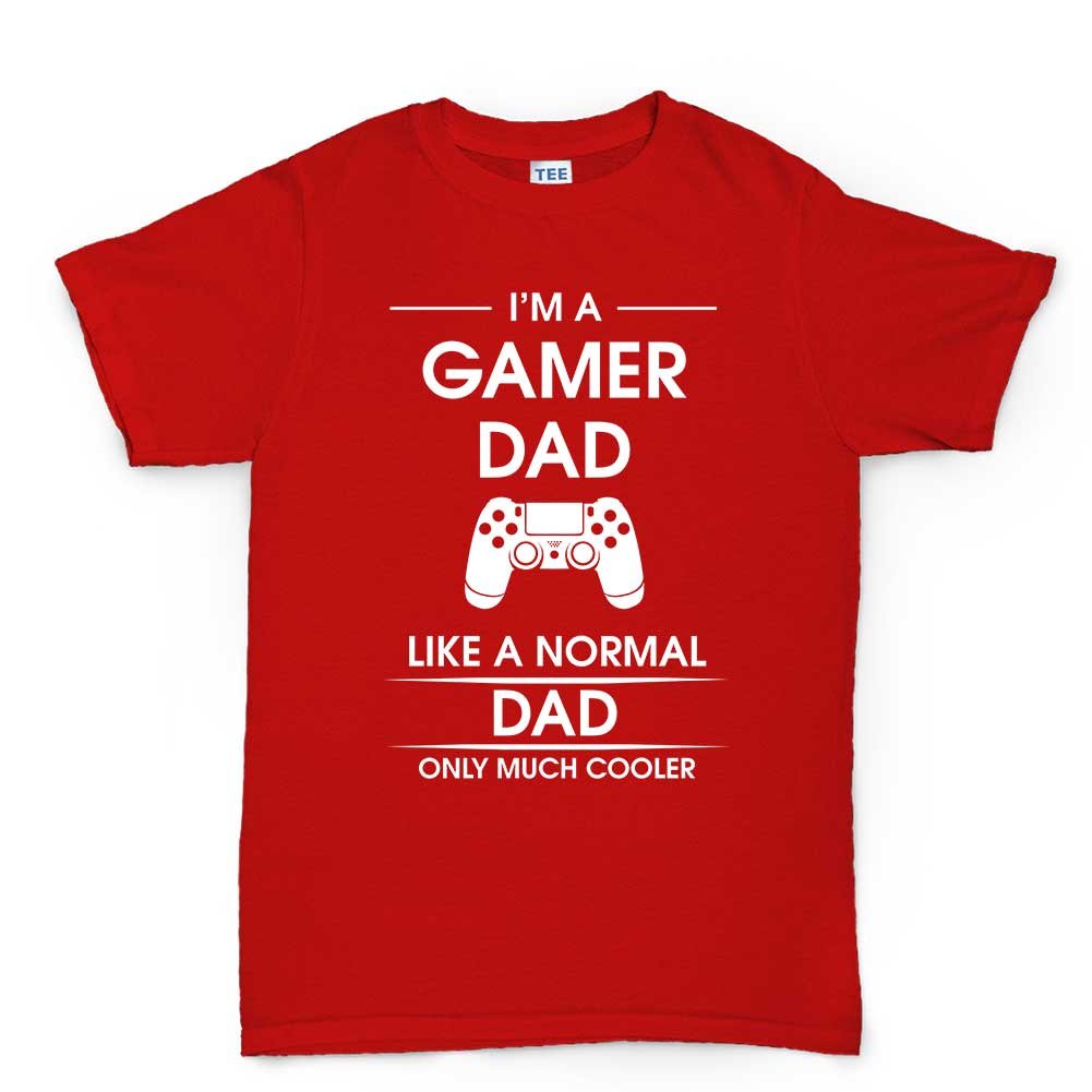 Gamer Dad Gift - Advanced Warfare Console Gaming T-Shirt for Fathers | Cool Video Game Apparel for Dads Who Love Gaming | Perfect for Father's Day, Birthday & Casual Wear