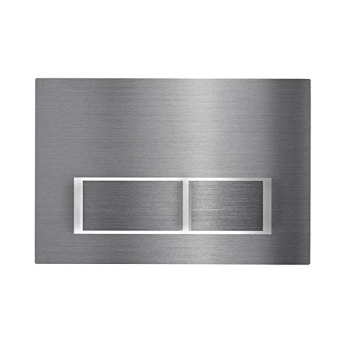 Chrome Rectangular - Push Plates (Plastic)