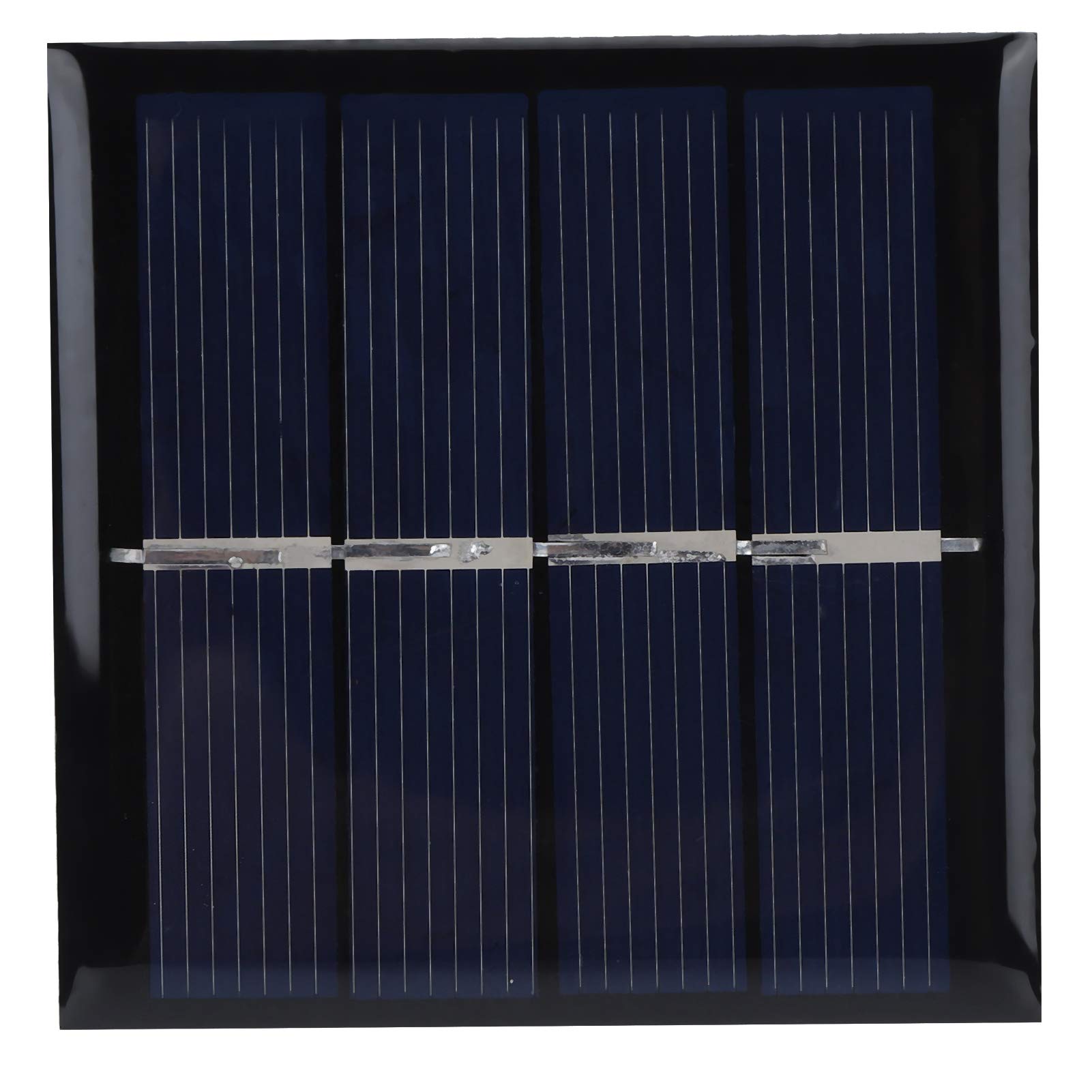 4Pcs 0.45W 2V 58x58mm PET Solar Panel Charger - DIY Solar Charging Board Module for Outdoor, Camping, RV, and Emergency Power Supply - Portable Solar Power Accessories