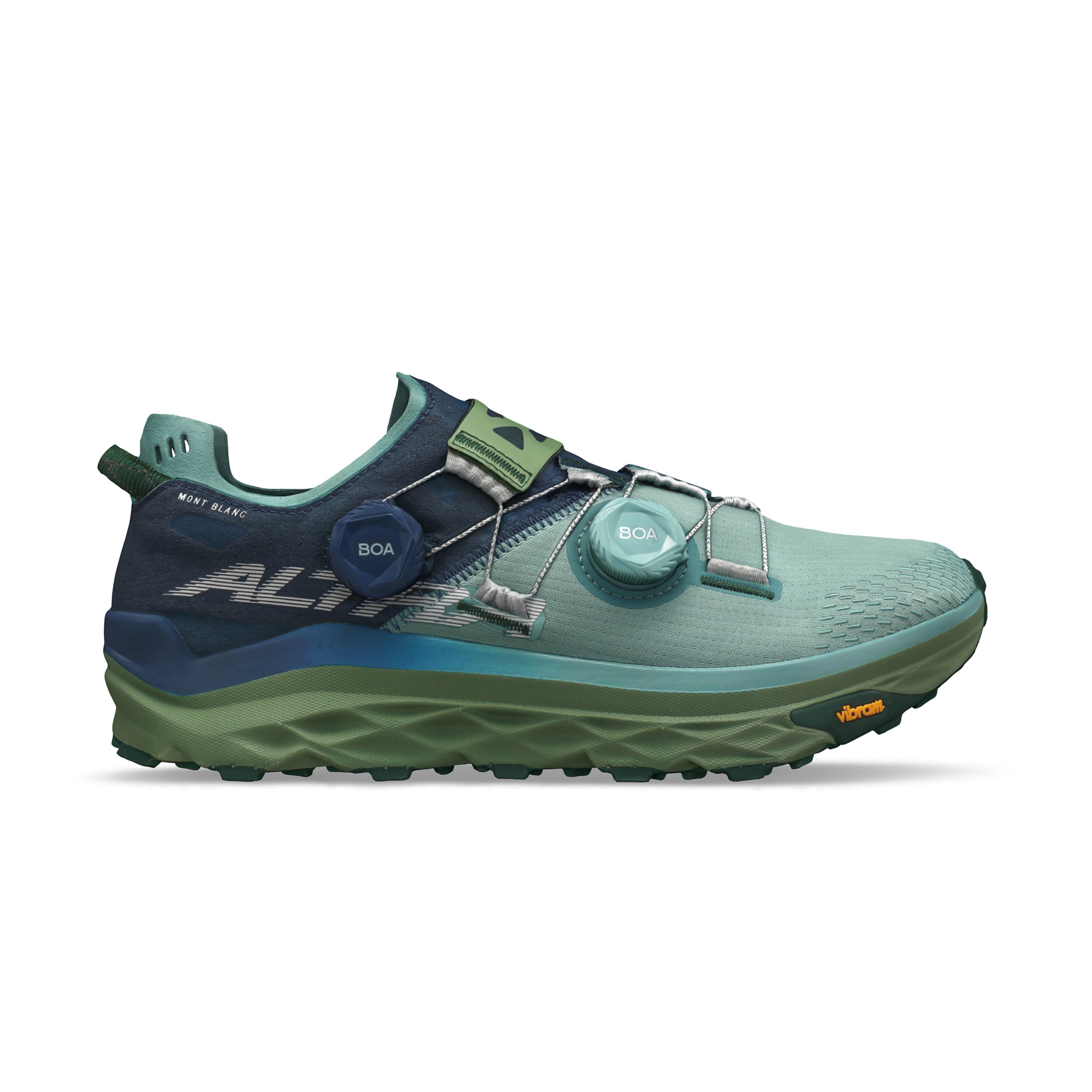Mont Blanc Men's BOA Hiking Boots - Lightweight Waterproof Trekking Shoes for Outdoor Adventures & Mountain Climbing