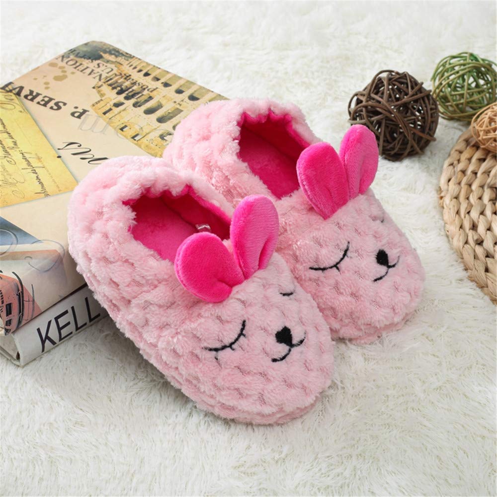 Cute Cartoon Soft House Slippers for Baby Girls - Non-Slip Indoor Shoes for Toddlers - Perfect for Playtime, Nursery & Home Comfort