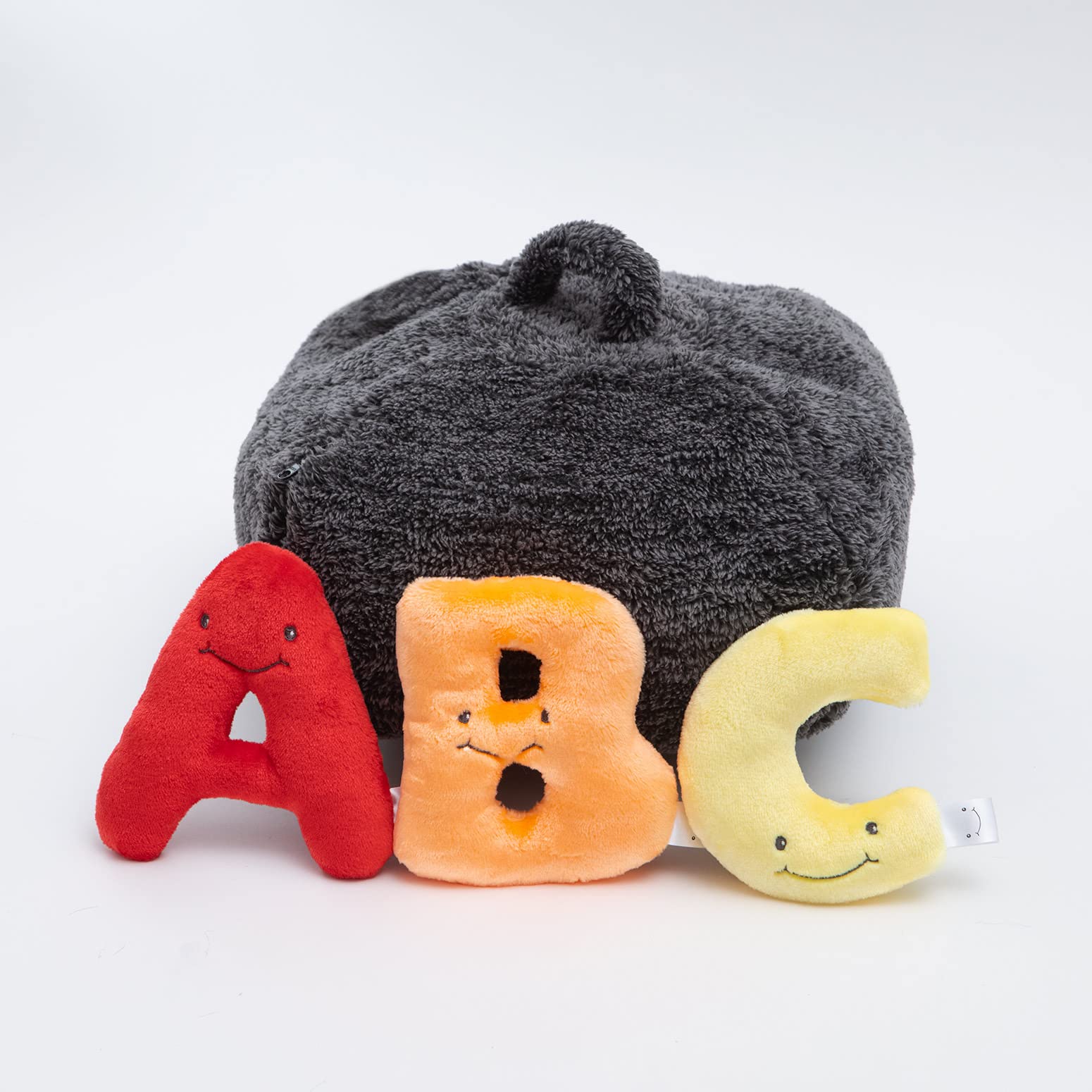 Educational Alphabet Plush Toys - 26 Piece Rainbow ABC Letters Set with Storage Bag, Soft Stuffed Learning Letters for Kids Ages 3-5 - Perfect for Preschool Learning, Language Development & Birthday Gifts | Great for Classroom, Homeschooling & Playroom Decor