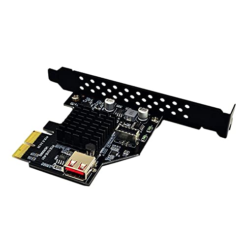 PCIe USB 3.1 Gen2 Expansion Card 10Gbps with Type-E for PC Upgrade